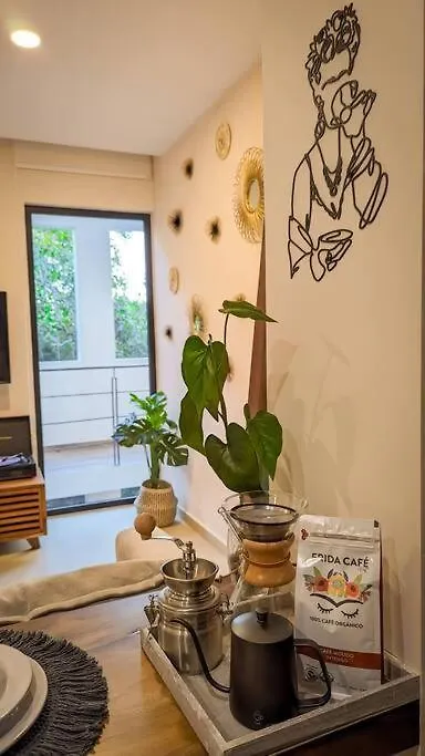 Apartman Frida'S Artsy Condo With Own Mural, Outdoor Tub & Rooftop Pool Tulum