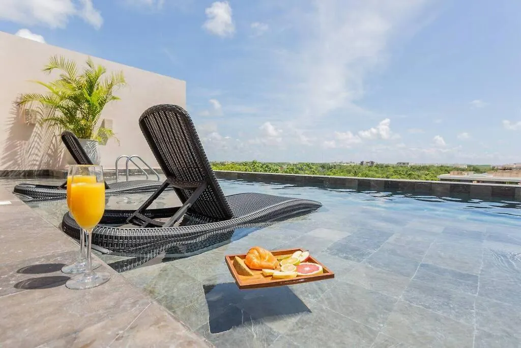 Frida'S Artsy Condo With Own Mural, Outdoor Tub & Rooftop Pool 툴룸 아파트
